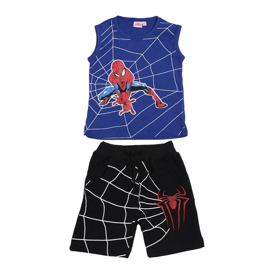 Marvel Spiderman Boys Shorty Set