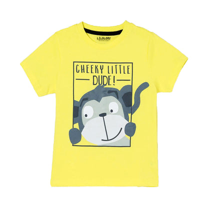 Cheeky Little Dude Boys T Shirt