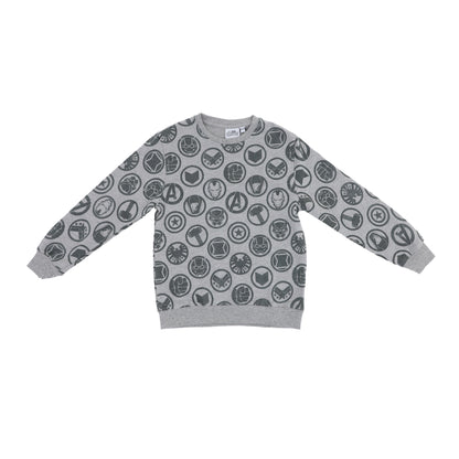 Marvel Hero Printed Boys Pullover Sweatshirt
