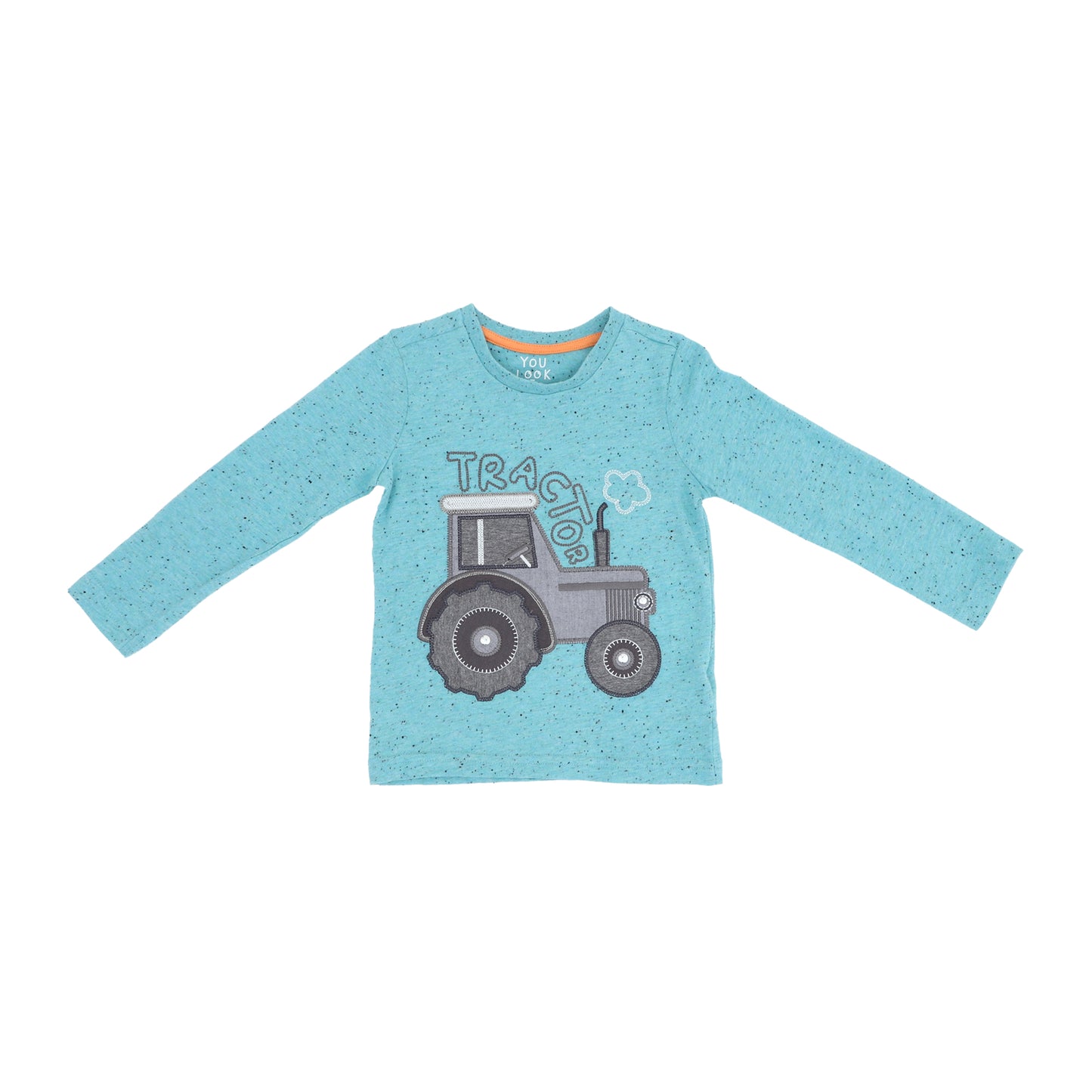 Tractor In Farm Baby Boys T Shirt