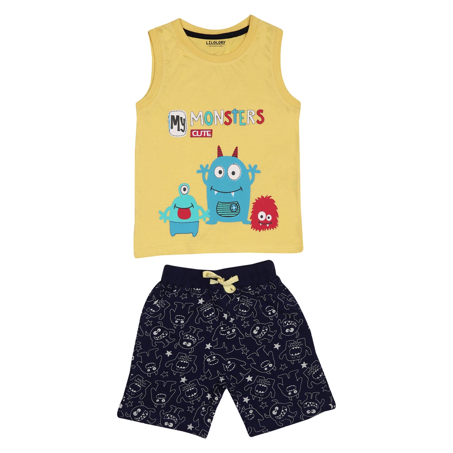 My Monster Boys Shorty Set