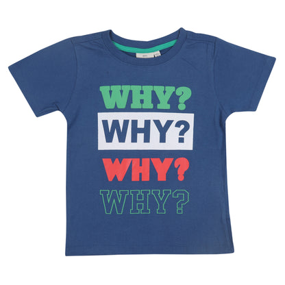 Juniors Why Boys T Shirt