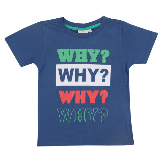 Juniors Why Boys T Shirt