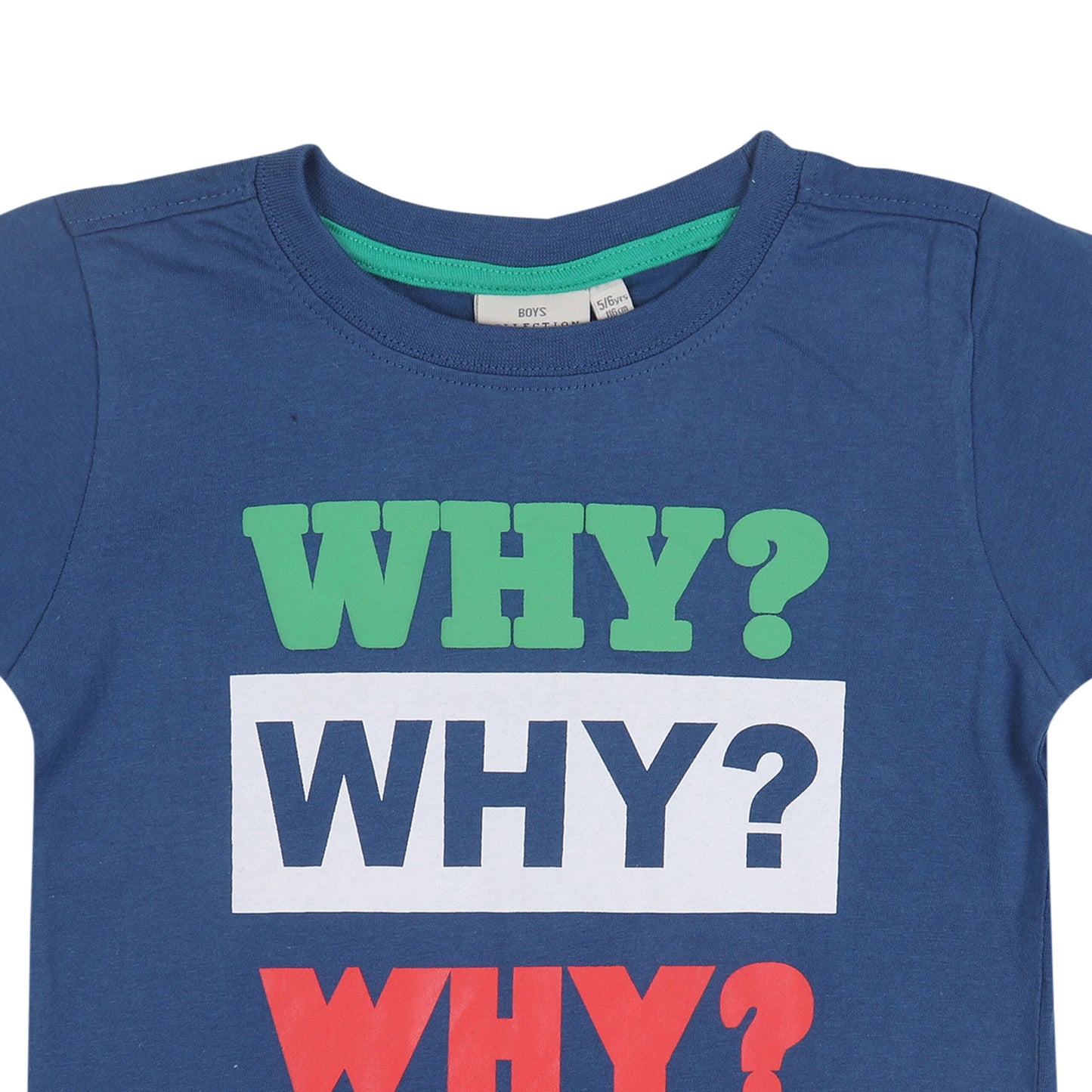 Juniors Why Boys T Shirt