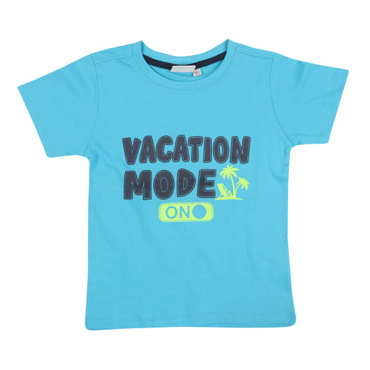 Juniors Vacation Mode On Boys T Shirt