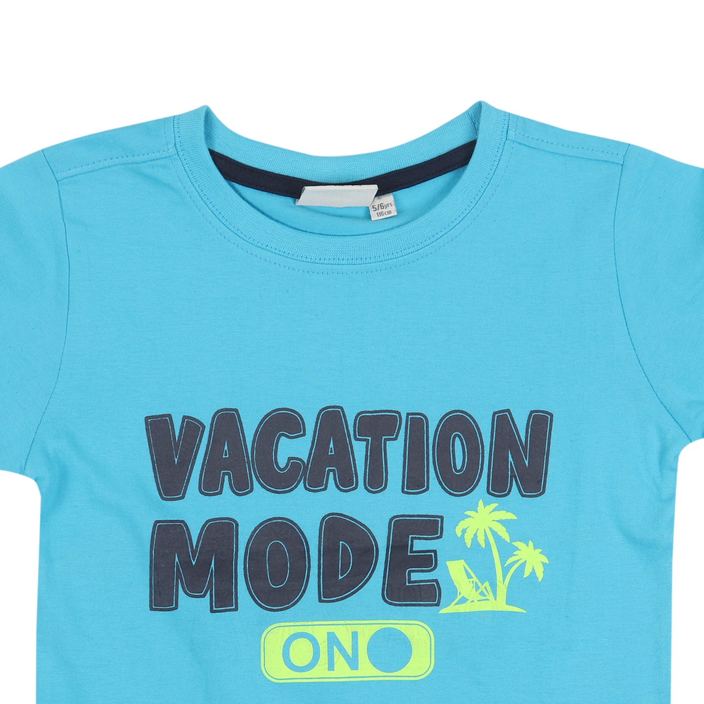 Juniors Vacation Mode On Boys T Shirt