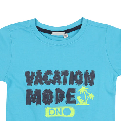 Juniors Vacation Mode On Boys T Shirt