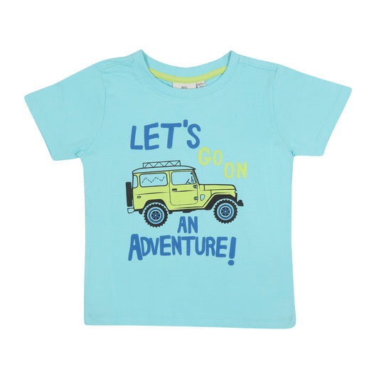 Lets Go On An Adventure Boys T Shirt