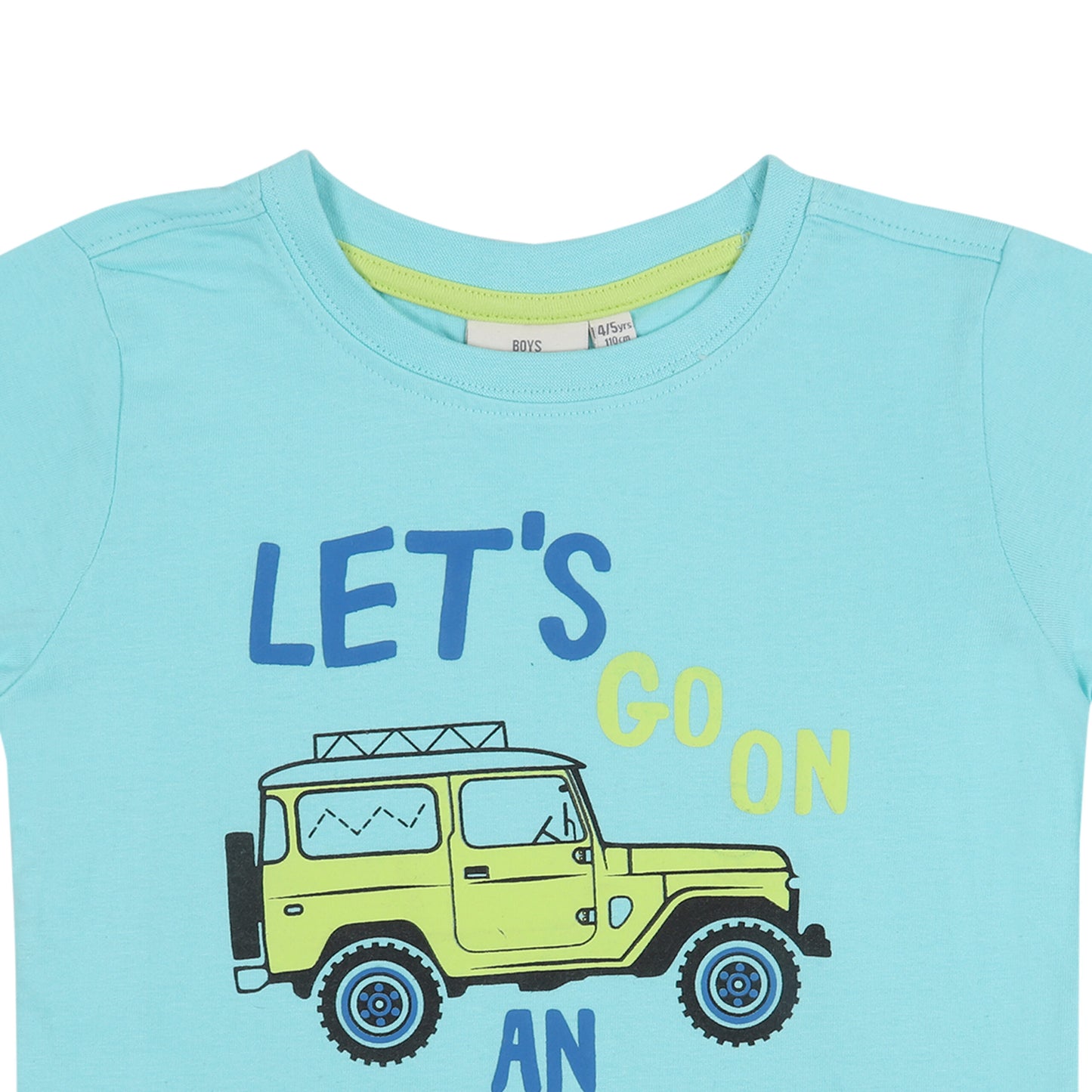 Lets Go On An Adventure Boys T Shirt