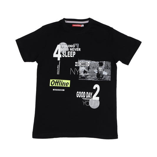 Youth Never Sleep Boys T Shirt