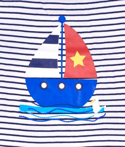 Junior Sailor Boys Shorty Set