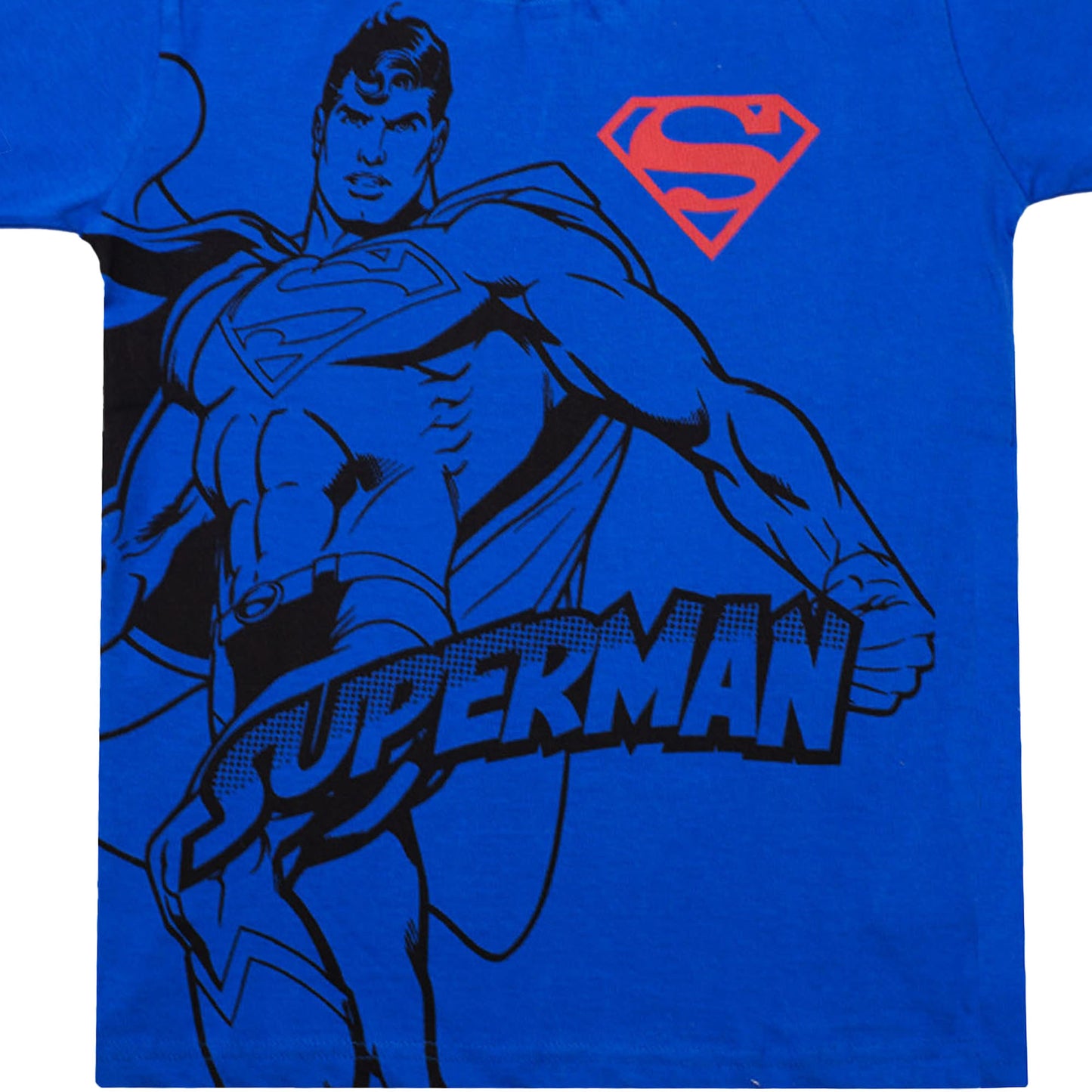 Marvel Superman Boys Blue T Shirt
