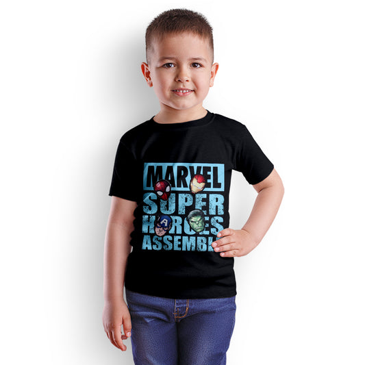 Marvel Super Heroes Assemble Boy T Shirt