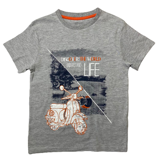 Discovering The World Boys T Shirt