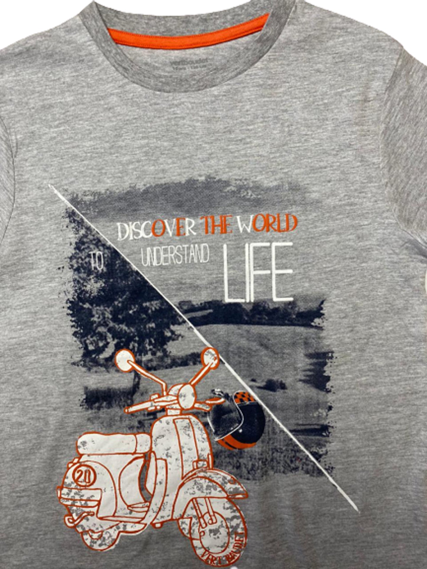 Discovering The World Boys T Shirt