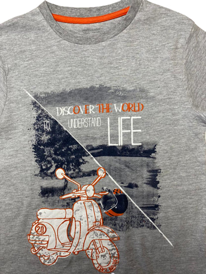 Discovering The World Boys T Shirt