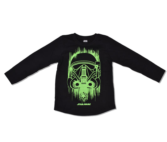 Star War Glow In The Dark Boys T Shirt
