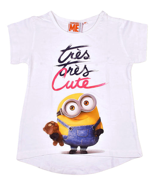 Cute Minion Girls T Shirt