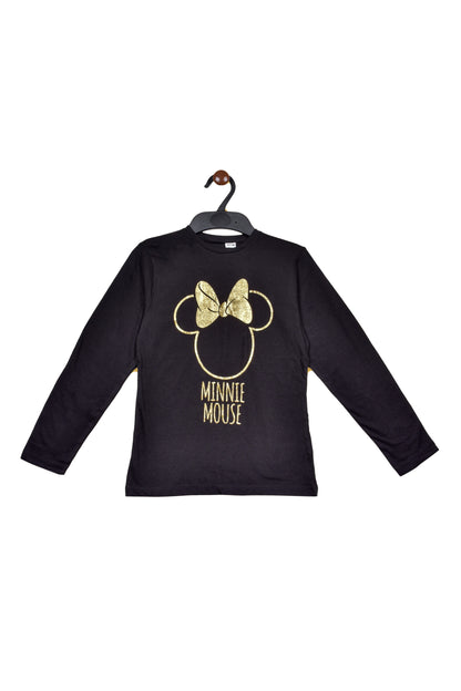 Disney Minnie Mouse Print T Shirt