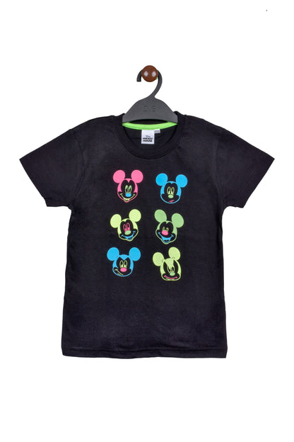 Disney Mickey Mouse Glow In Dark T Shirt