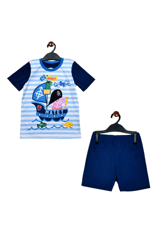 Peppa Pig Boys Shorty Set