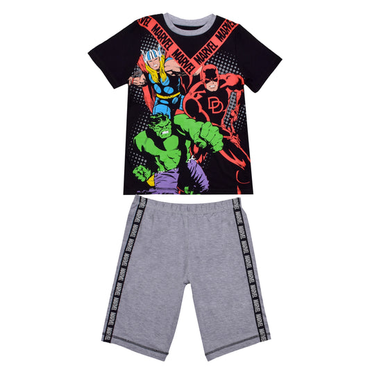 Marvel Boys Shorty Set