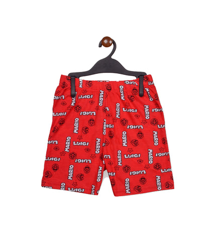 Super Mario Boys Shorty Set