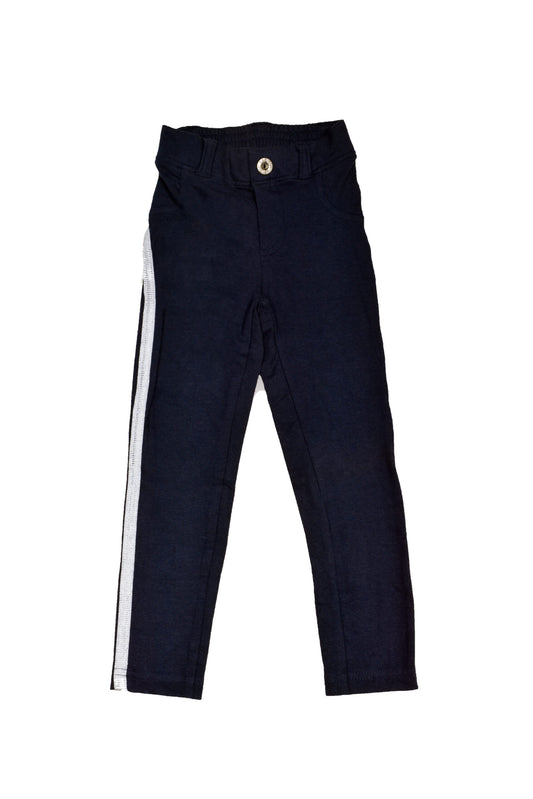 Side Strip Jeans Style Jegging Pant
