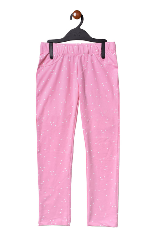 Pink Girls Jegging