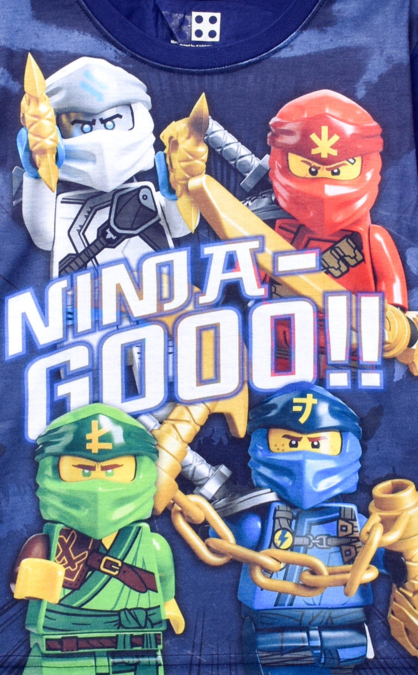 Ninja Gooo Navy Blue Boys T Shirt