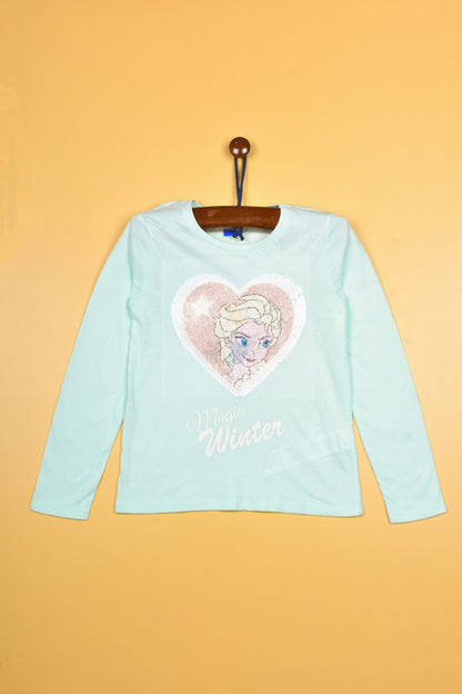 Disney Elsa Sequin T Shirt