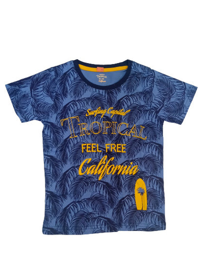 Tropical California Boys Night Suit