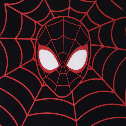 Spiderman Web Boys Short Sleeve Outing T Shirt