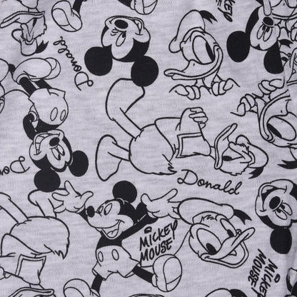Mickey And Donald Printed Daily Wear Grey Jogger
