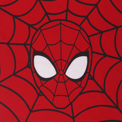 Spiderman Web Boys Short Sleeve Outing T Shirt