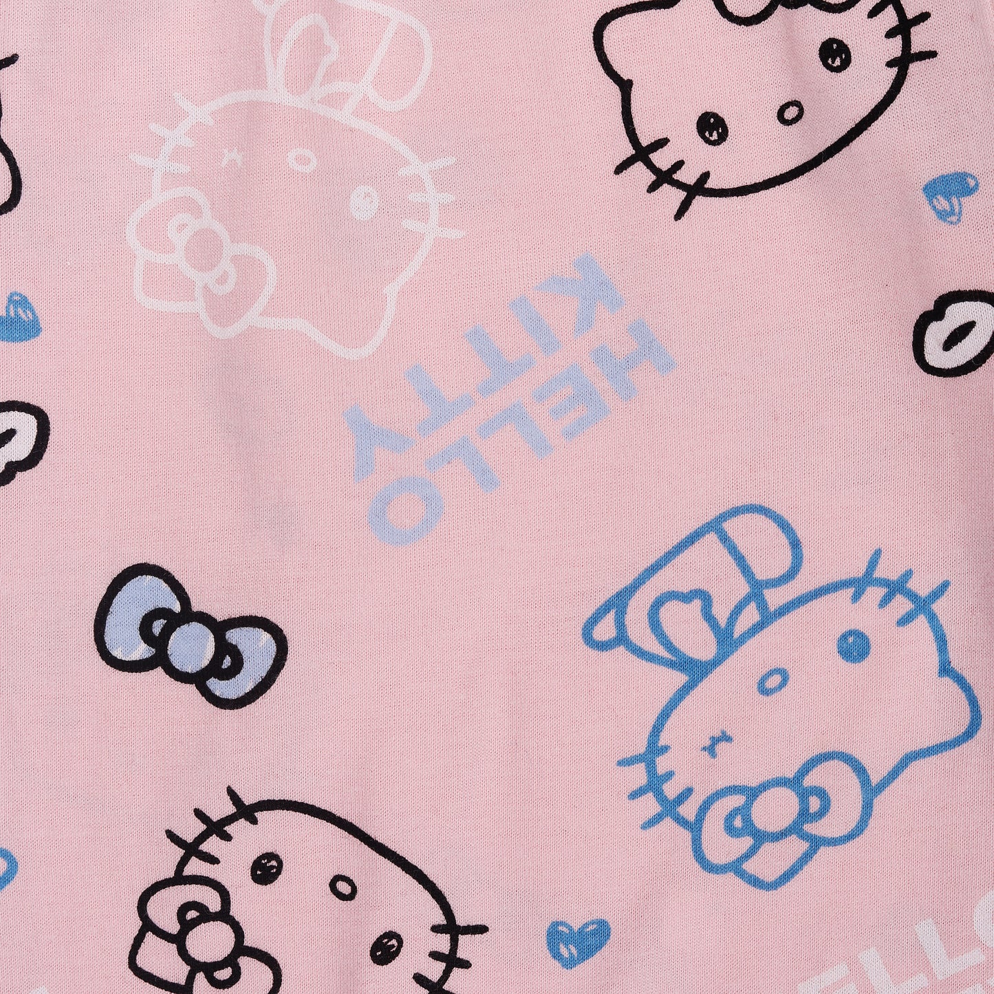Hello Kitty Printed Daily Wear Pink Girl Jogger
