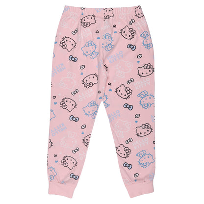 Hello Kitty Printed Daily Wear Pink Girl Jogger