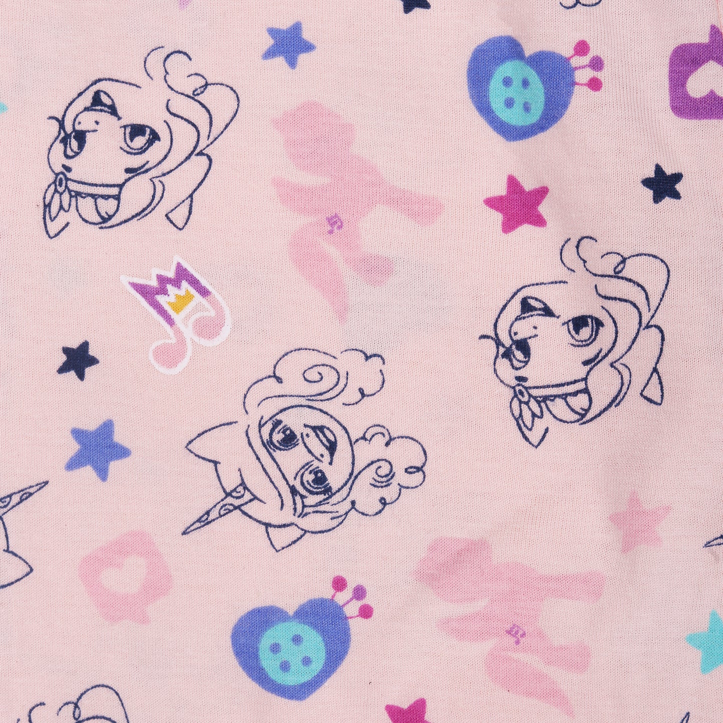 Peachy Paw Patrol Girls Printed Daily Wear Jogger