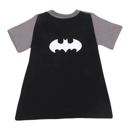 Marvel Batman Boys Shorty Set With Cape