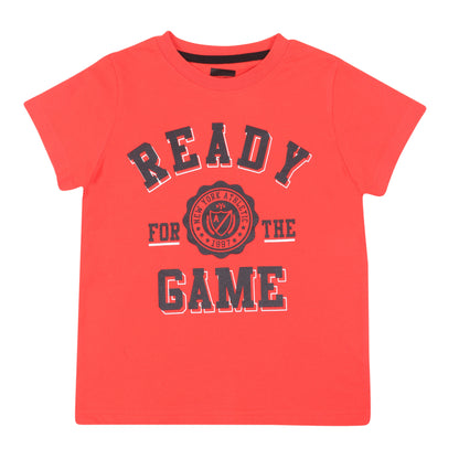 Ready For The Game Boys T Shirt