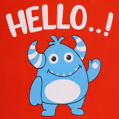 Hello Boys Outing T Shirt Combo 2 Piece Pack