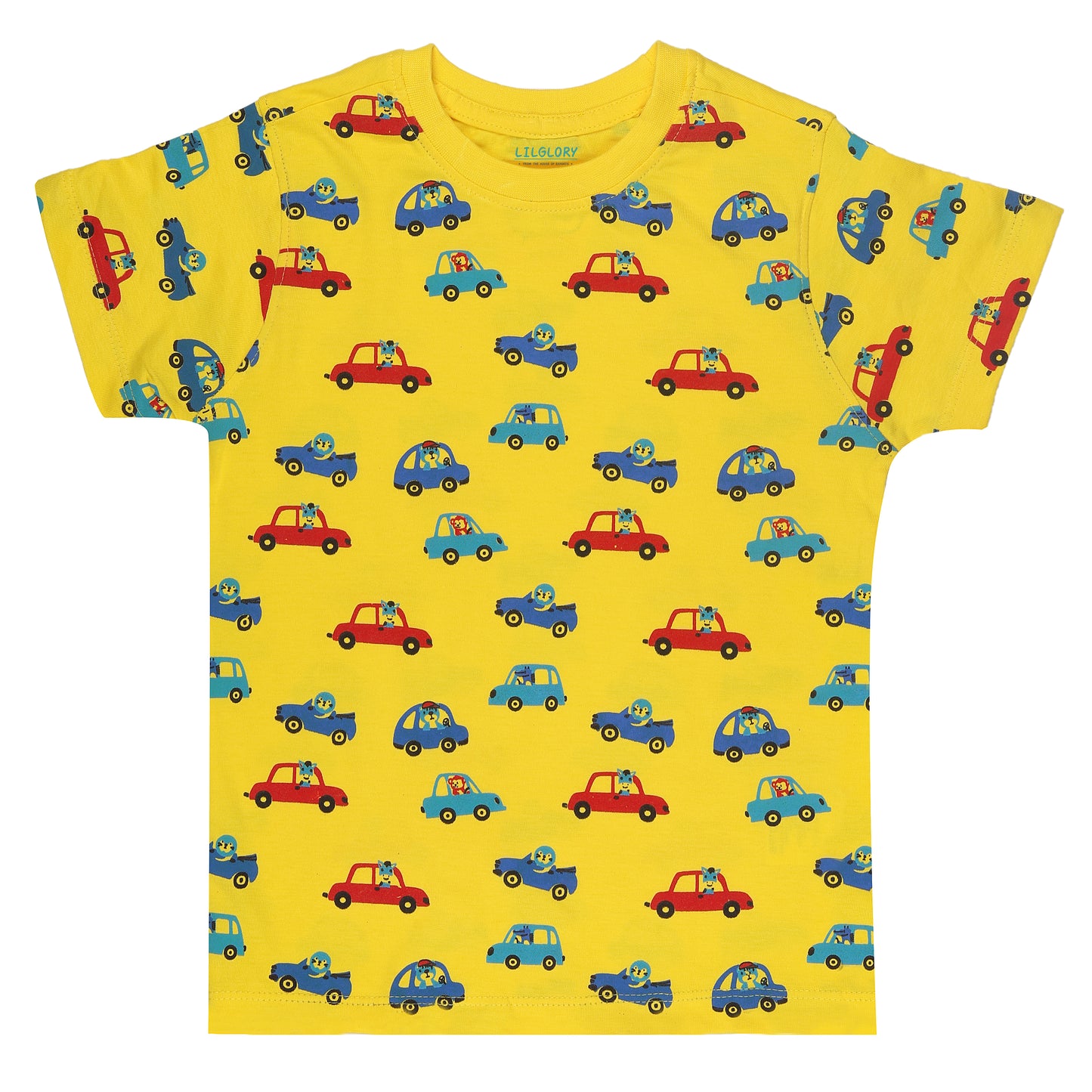 Friends & Cars Outing Boys T Shirt Combo 2 Piece Pack