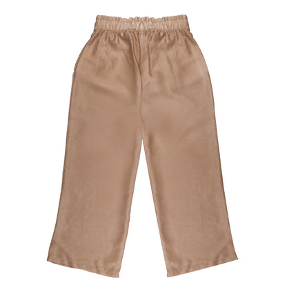 Fancy Golden Plazzo Party Girls Pant