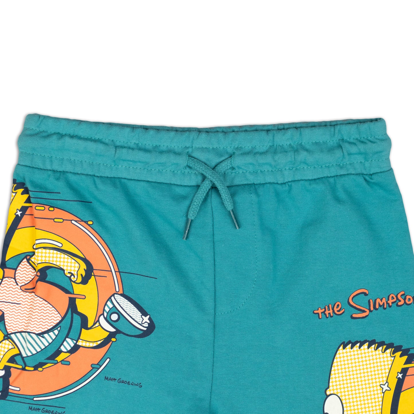 The Simpsons Pull String Kids Summer Play Shorts