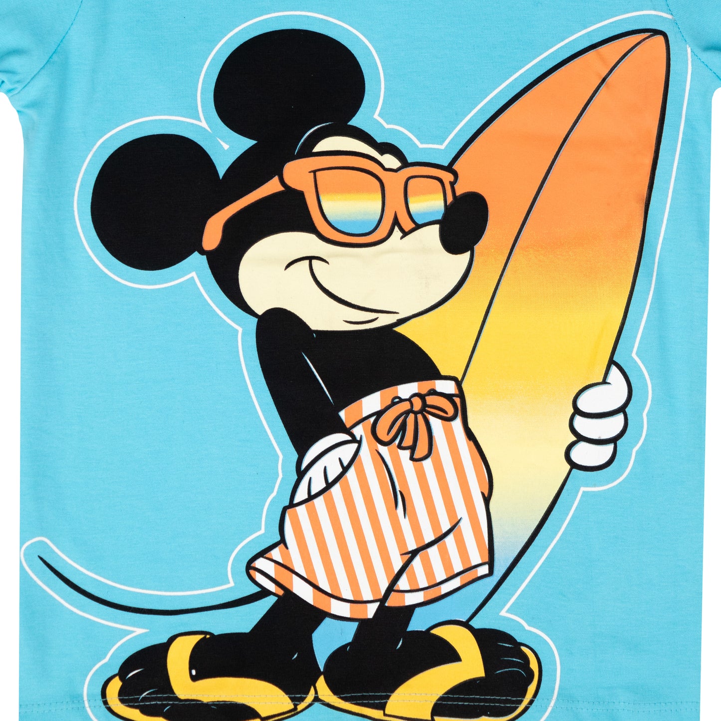 Surfing Mickey Mouse Boys T Shirt