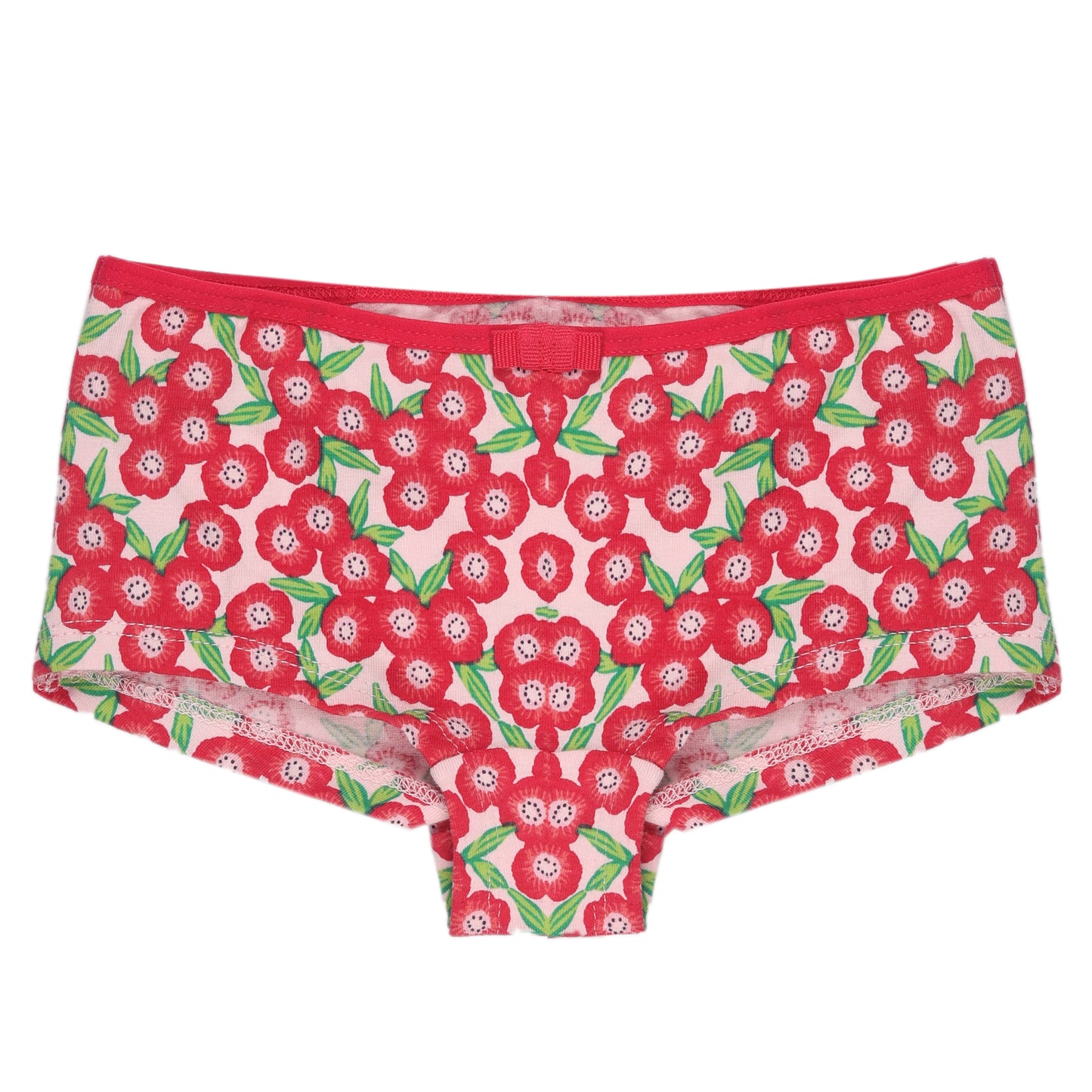 Flower Print Girls Brief Daily Essentials Innerwear