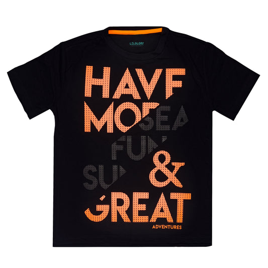 Have More Fun Printed Unisex Short Sleeve T Shirt
