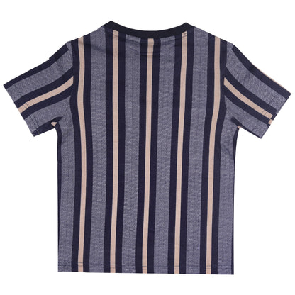 Max & Mia Boys Lining Outing T Shirt With Pocket