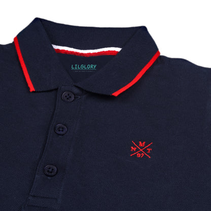 Collar Outing Polo T Shirt