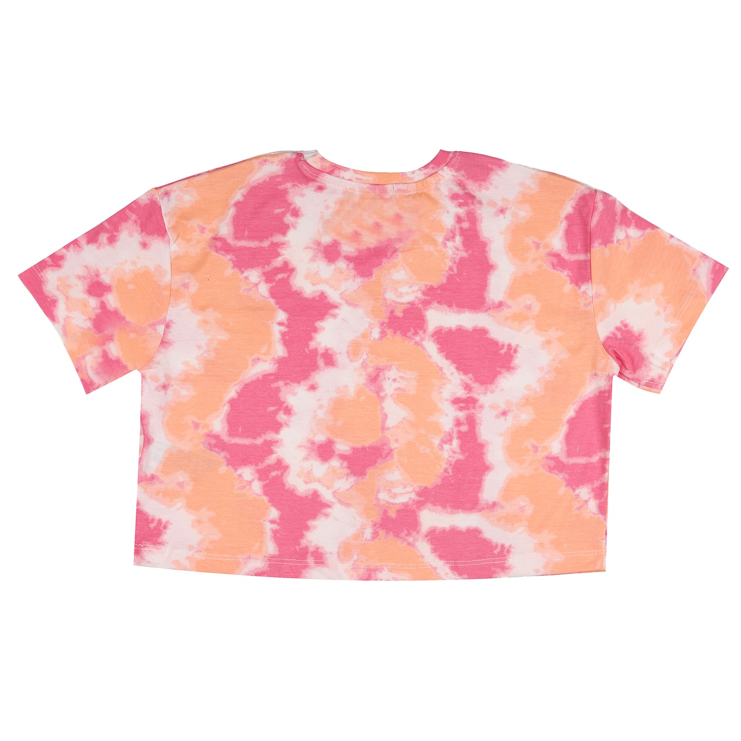 Tie Dye Crop Top Girls Outing And Party Wear